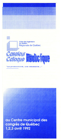 Programme colloque production 1992