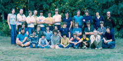 L'équipe de stage 1979
