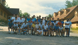 Photo des participants au camp