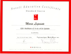 Novell Netware 1996