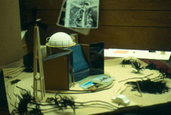 Maquette de l'observatoire